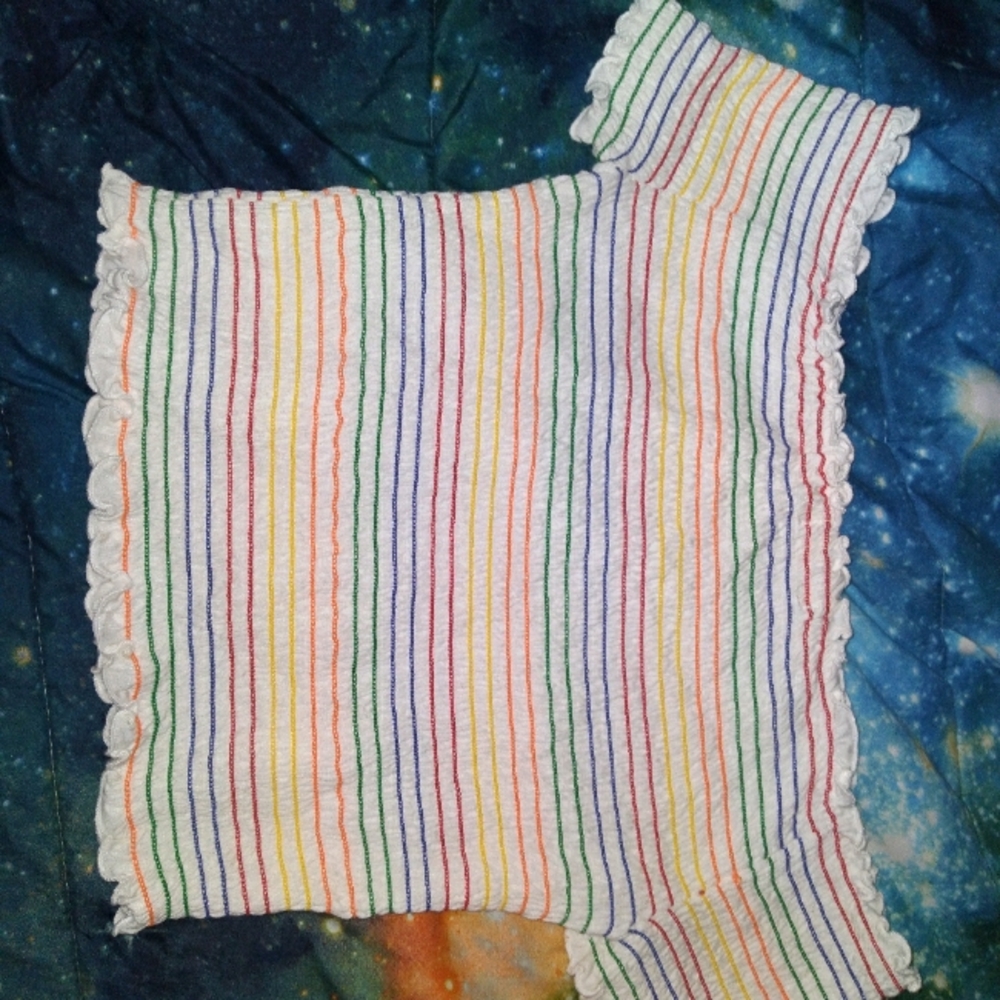Cold Shoulder Cropped Top (M)